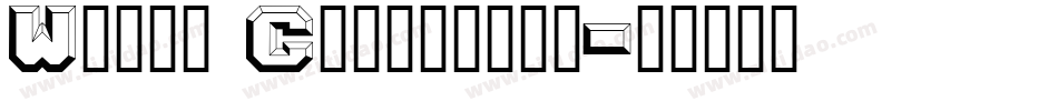 White Christmas字体转换